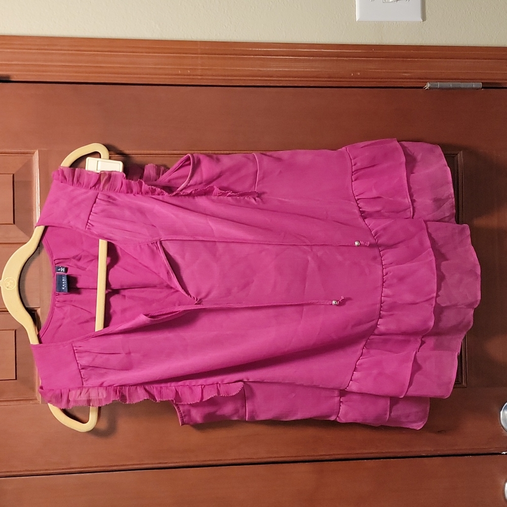 Kaari chiffon Ruffle top